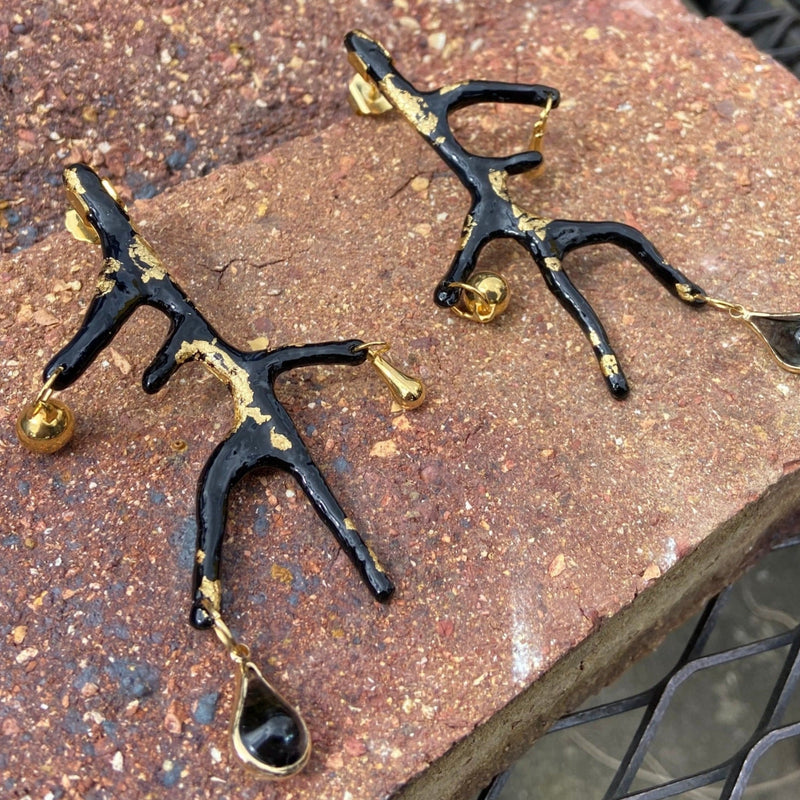 Aretes MANDRAGORA largos