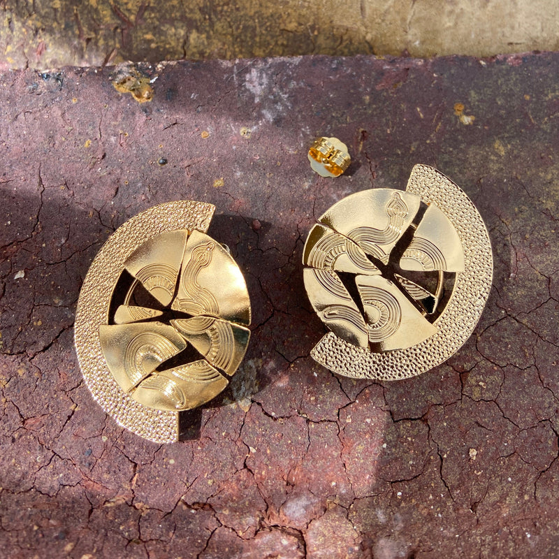 Aretes SERPIENTES rotas