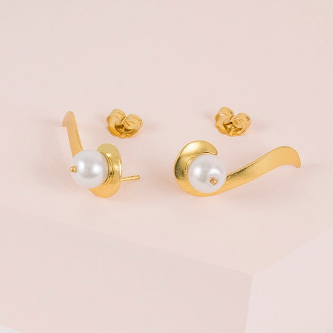 Aretes trepadores VIENTO