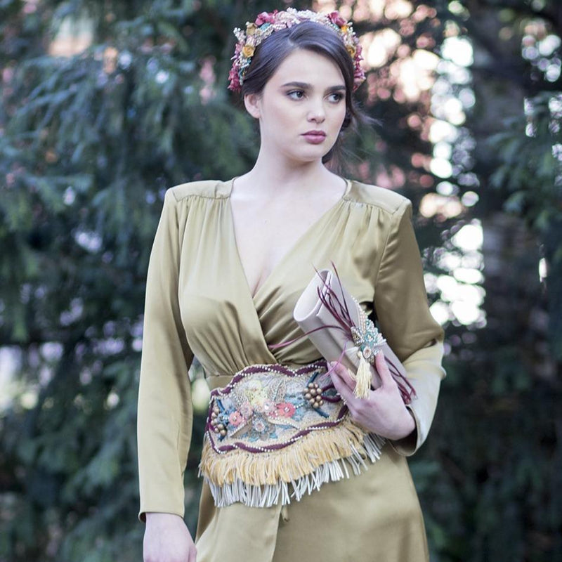 Fajín invitada boho multicolor