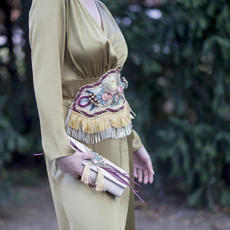 Fajín invitada boho multicolor