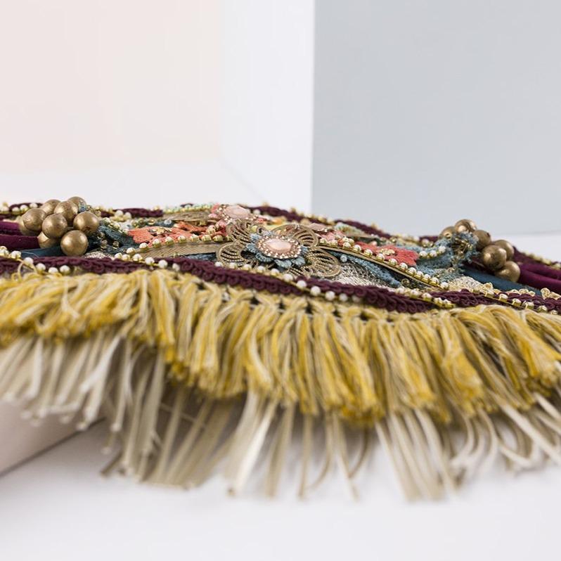 Fajín invitada boho multicolor
