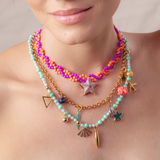 Collares PROVIDENCIA pastel