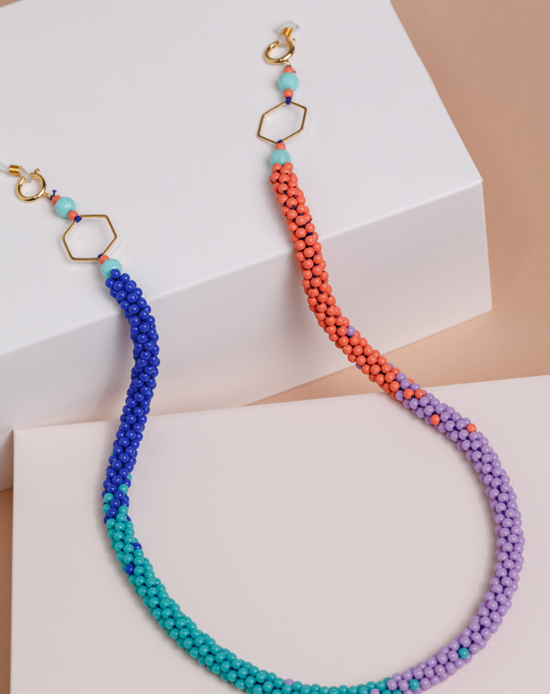 Sujeta gafas HOLDER DE VERANO tejido multicolor